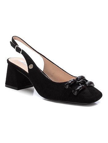 Chaussure entreprise à talon avec boucle
