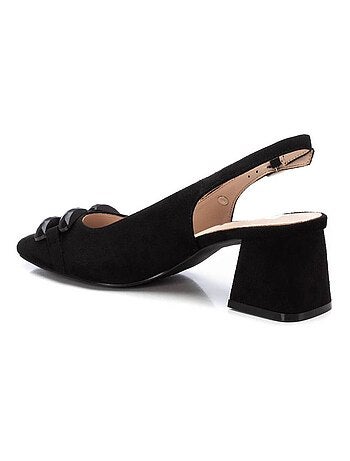 Chaussure entreprise à talon avec boucle