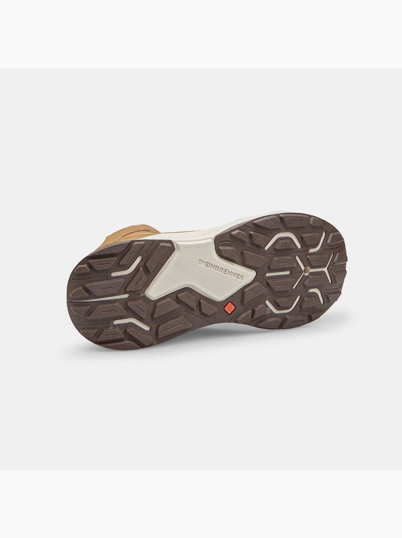 Chaussure montante à lacets style outdoor weinbrenner Bronze - Kiabi