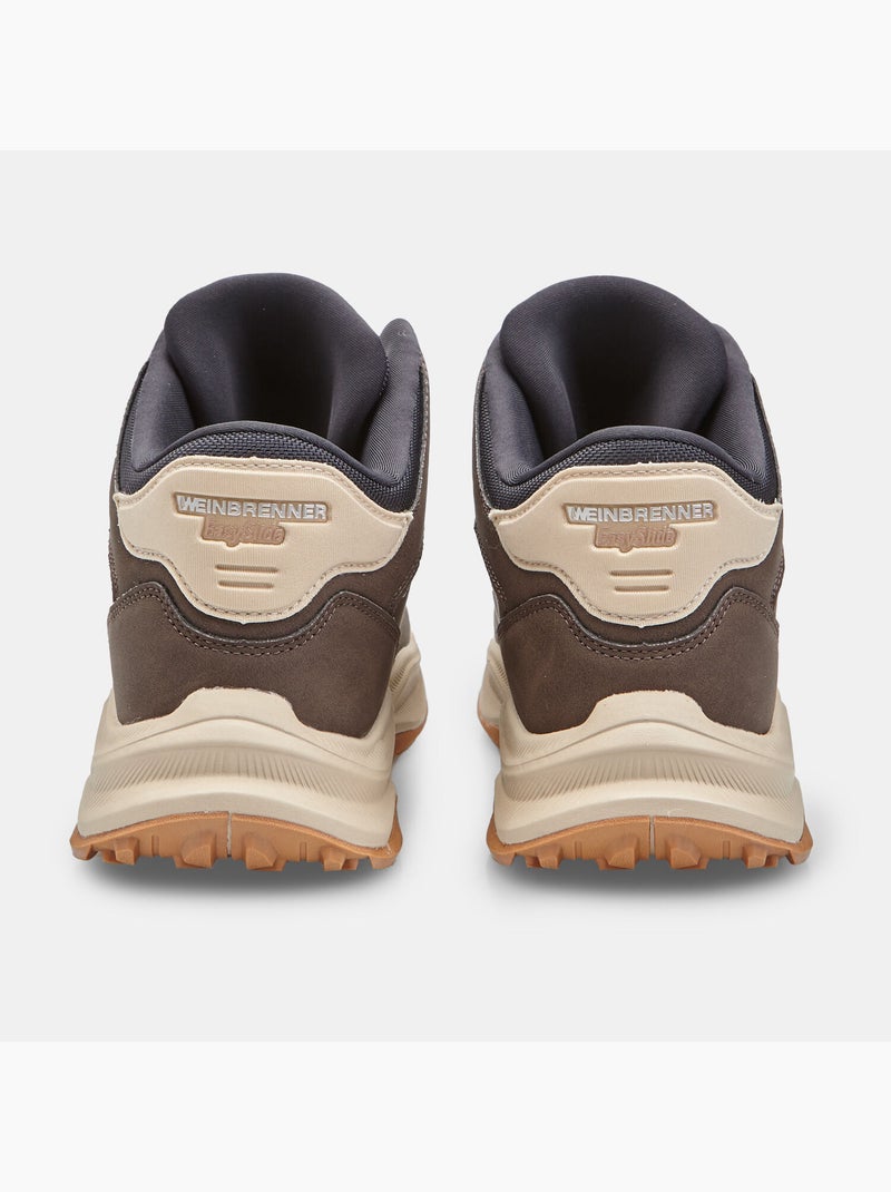 Chaussure montante à lacets style outdoor weinbrenner Marron - Kiabi