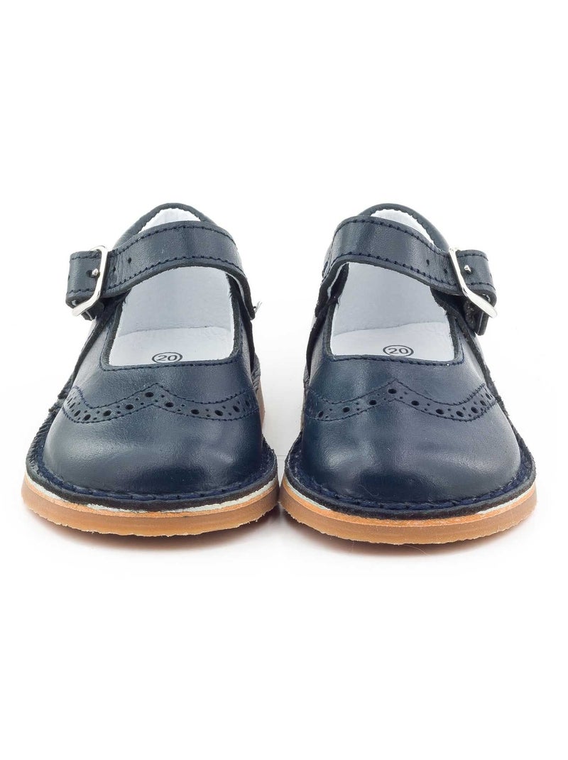 Chaussure Premier Pas Fille - Boni Lea Bleu marine - Kiabi