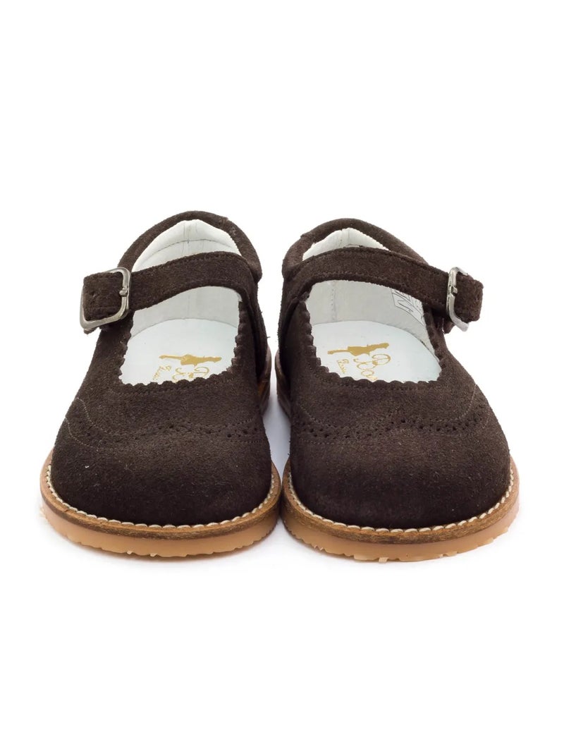 Chaussure Premier Pas Fille - Boni Lea Marron - Kiabi