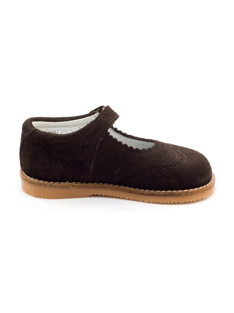 Chaussure Premier Pas Fille - Boni Lea Marron - Kiabi