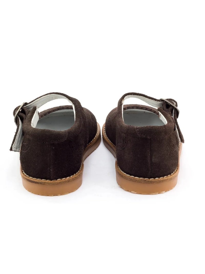 Chaussure Premier Pas Fille - Boni Lea Marron - Kiabi