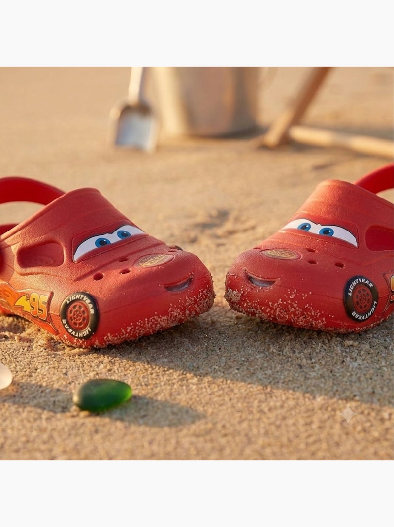 Chaussure sabot pour enfant Cars Rouge - Kiabi