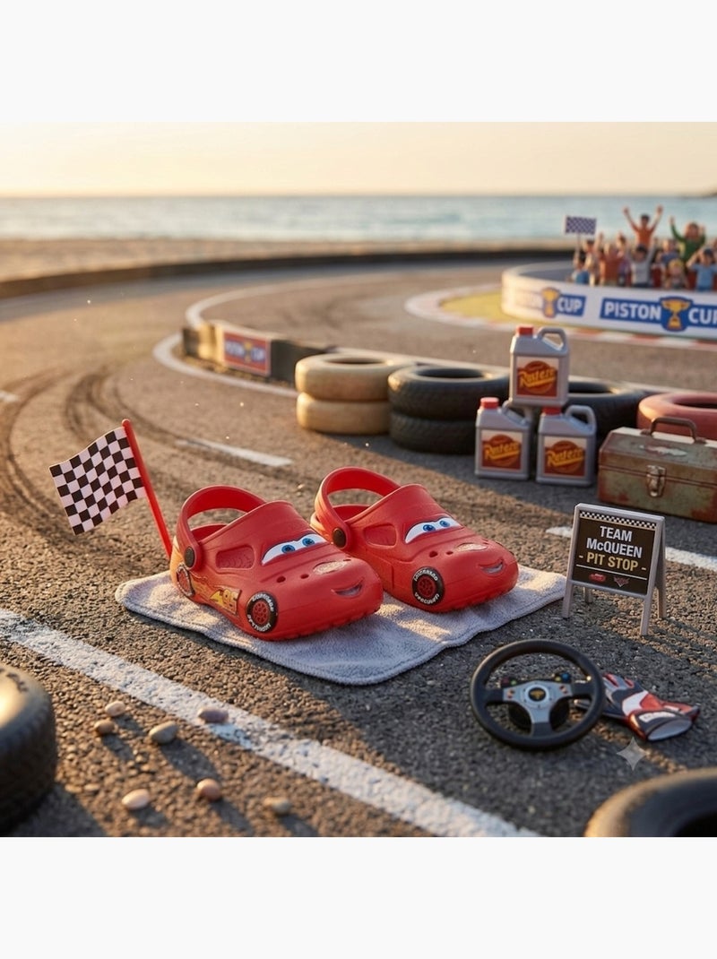 Chaussure sabot pour enfant Cars Rouge - Kiabi