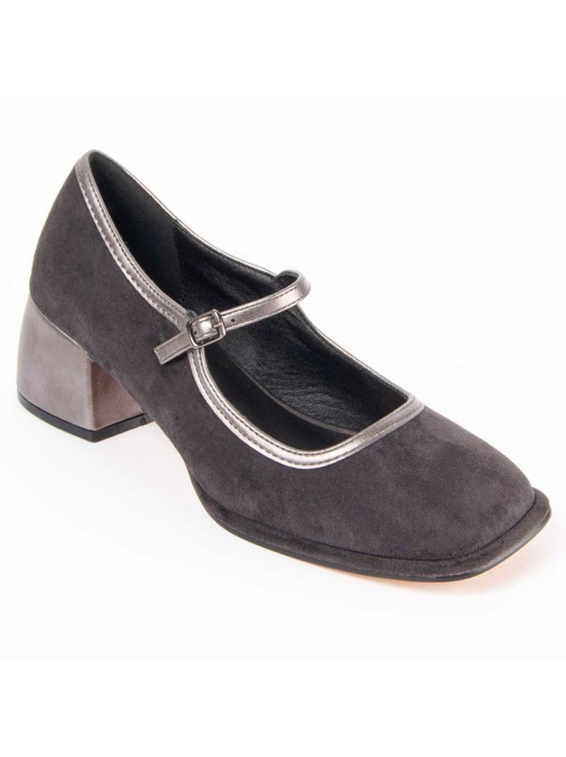 Chaussure ? Talons Hauts Mati?re Synth?tique Et Textile Montevita Gris - Kiabi