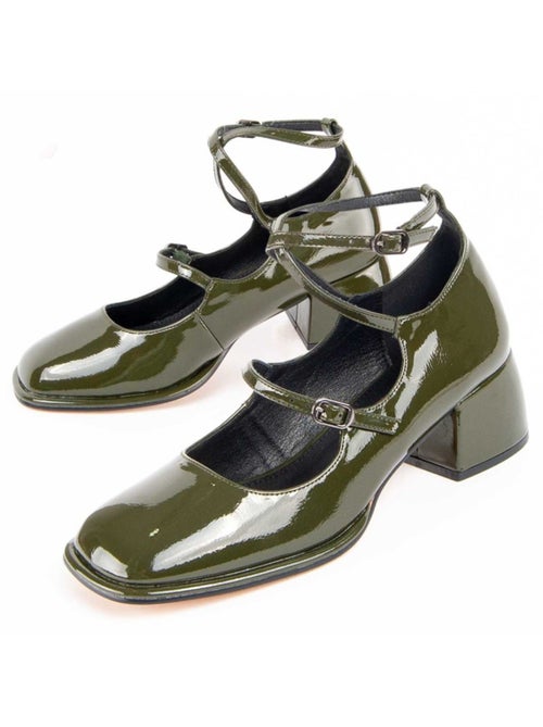 Chaussure ? Talons Hauts Mati?re Synth?tique Et Textile Montevita - Kiabi