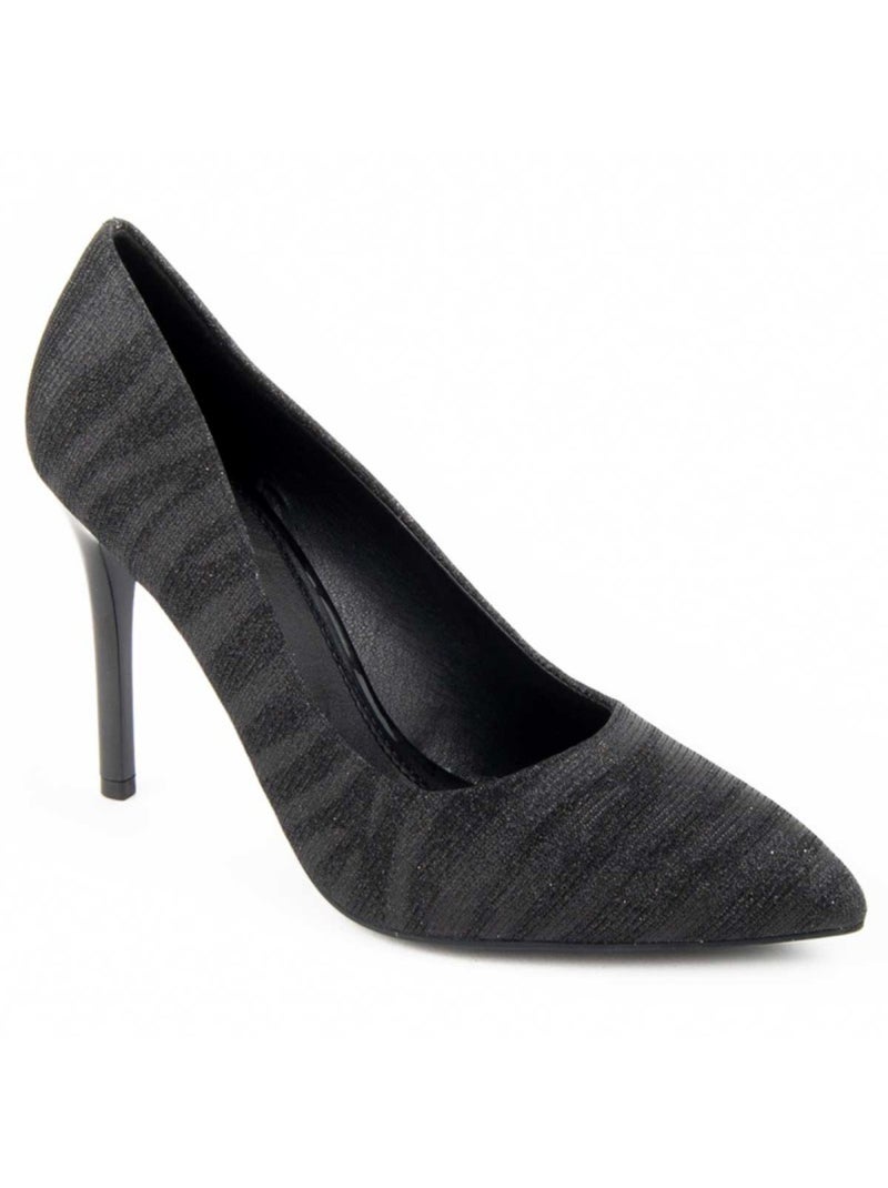 Chaussure ? Talons Hauts Mat?riau Synth?tique Montevita Noir - Kiabi