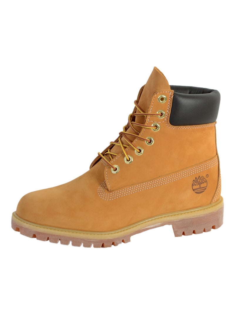 Chaussure Timberland AF 6IN PREM WHEAT W NB YELLOW Jaune - Kiabi