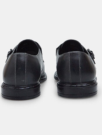 chaussures à boucles en cuir BATA