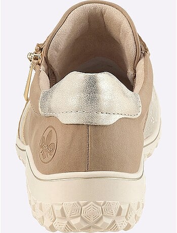 Chaussures à lacets avec empiècement extensible et glissière latérale - Taille standard - Witt