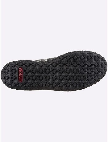 Chaussures à lacets avec empiècement extensible et glissière latérale - Taille standard - Witt