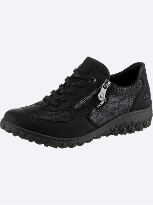 Chaussures à lacets avec empiècement extensible et glissière latérale - Taille standard - Witt - Kiabi Chaussures à lacets avec empiècement extensible et glissière latérale - Taille standard - Witt - Kiabi