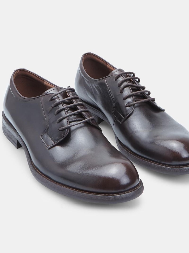 Chaussures à lacets BATA 24H s Marron - Kiabi