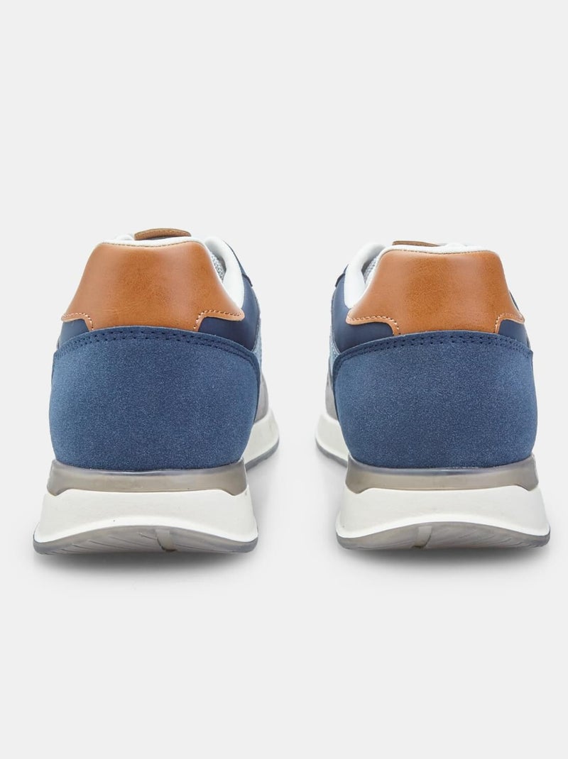 Chaussures à lacets BATA  confortables Bleu - Kiabi