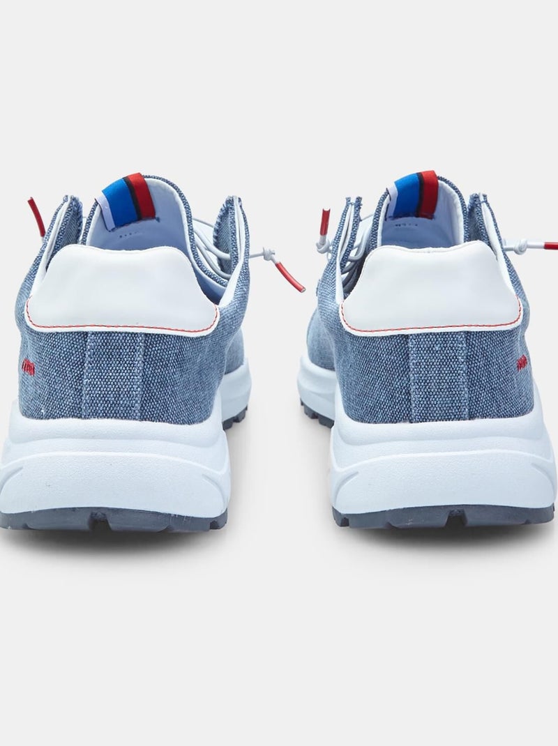 Chaussures à lacets BATA  confortables Bleu - Kiabi