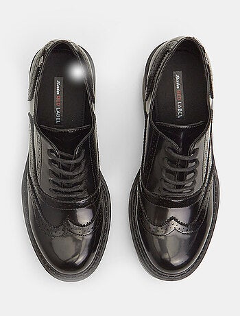 Chaussures à lacets bata red label avec talon large bata