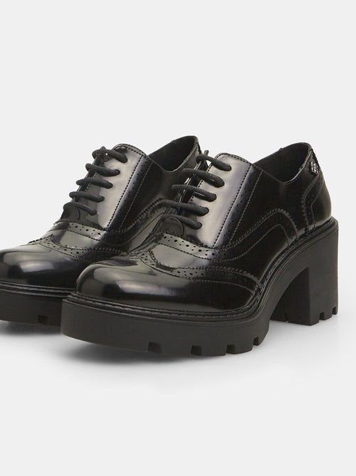 Chaussures à lacets bata red label avec talon large bata - Kiabi