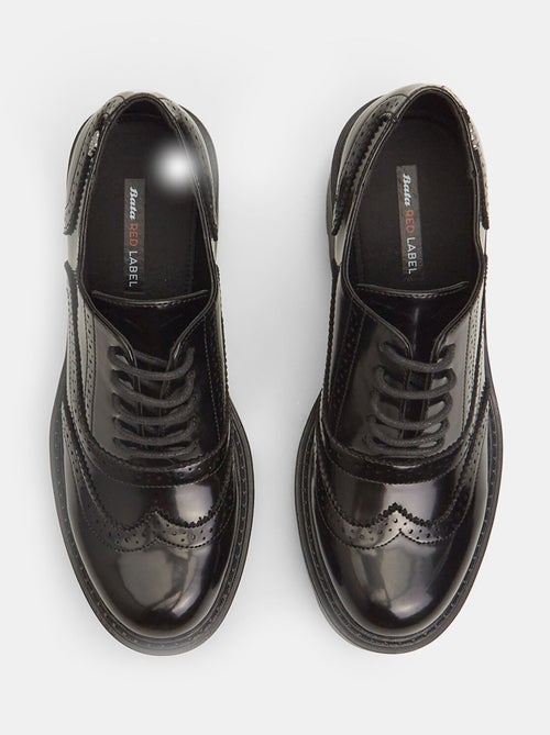 Chaussures à lacets bata red label avec talon large bata - Kiabi
