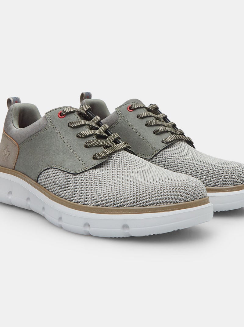 Chaussures à lacets Bata Red Label Kaki - Kiabi