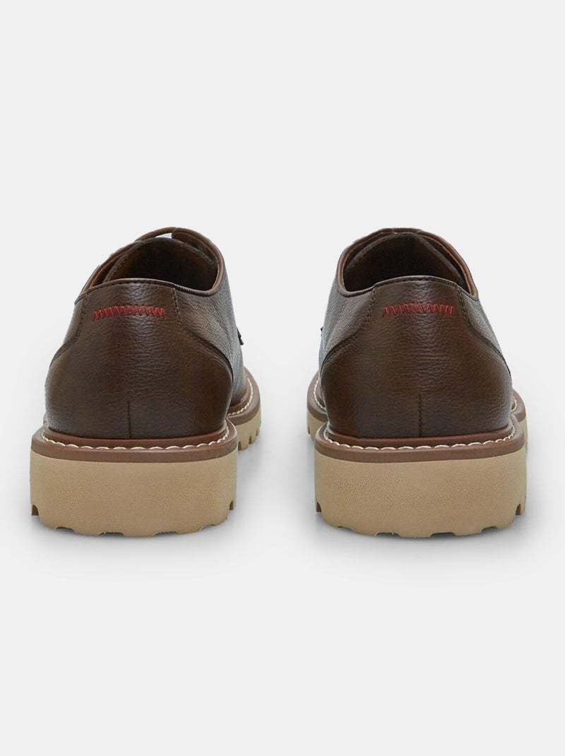 Chaussures à lacets Bata Red Label Marron - Kiabi