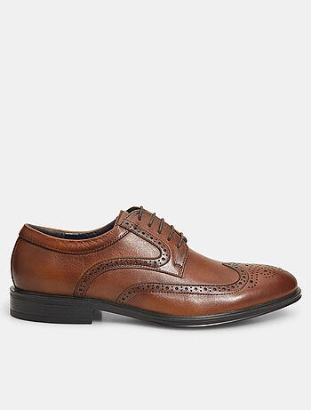 Chaussures à lacets brogue Bata 24H en cuir