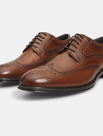 Chaussures à lacets brogue Bata 24H en cuir