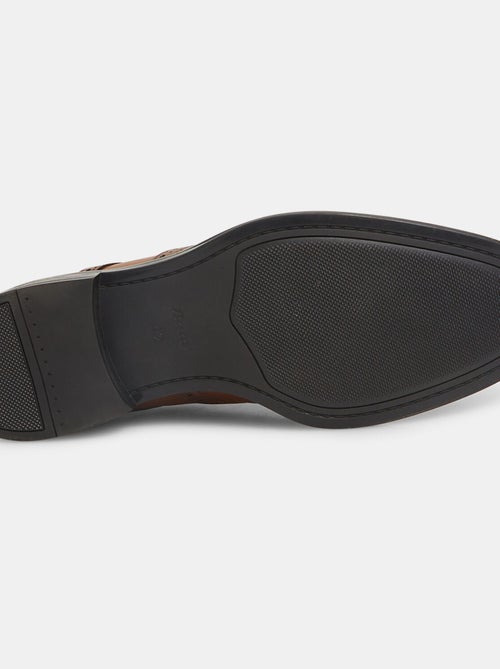 Chaussures à lacets brogue Bata 24H en cuir - Kiabi