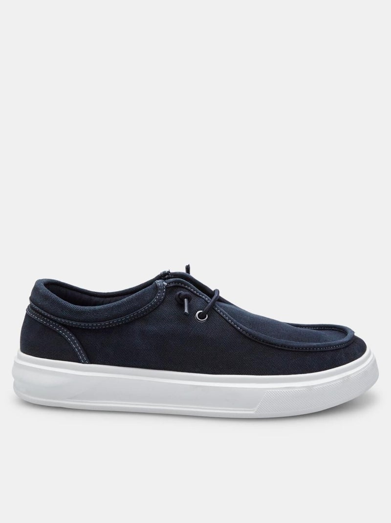 Chaussures à lacets comfortables BATA Bleu - Kiabi