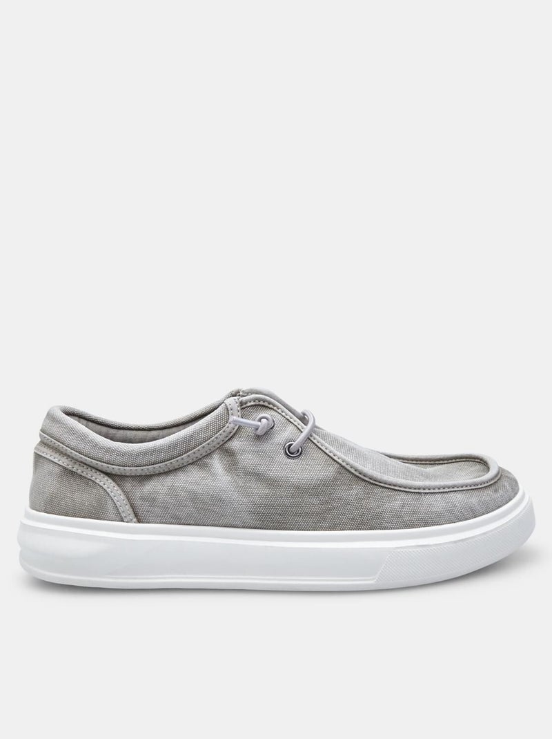 Chaussures à lacets comfortables BATA Gris - Kiabi