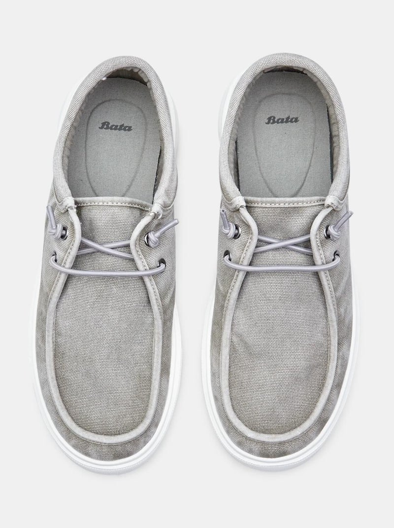 Chaussures à lacets comfortables BATA Gris - Kiabi