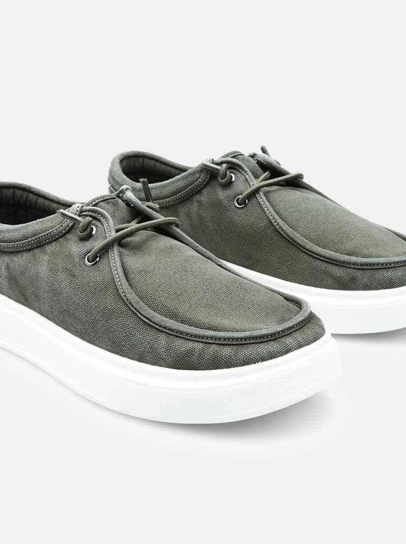 Chaussures à lacets comfortables BATA Vert - Kiabi