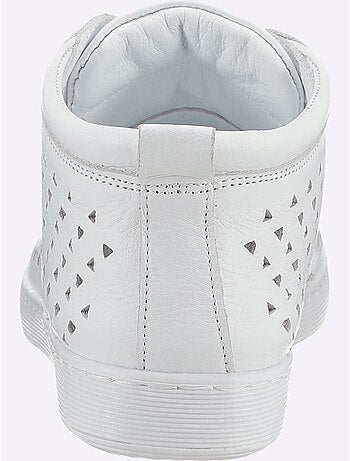 Chaussures à Lacets Cuir Nappa De Vache - Taille Standard - Helline