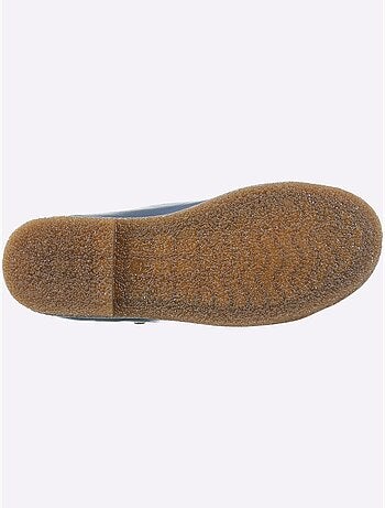 Chaussures à Lacets Cuir Nappa De Vache - Taille Standard - Helline