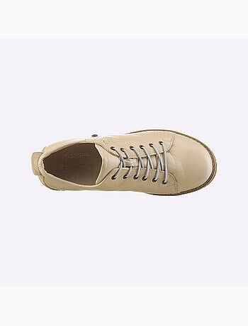 Chaussures à lacets cuir nappa de vache - taille standard - helline