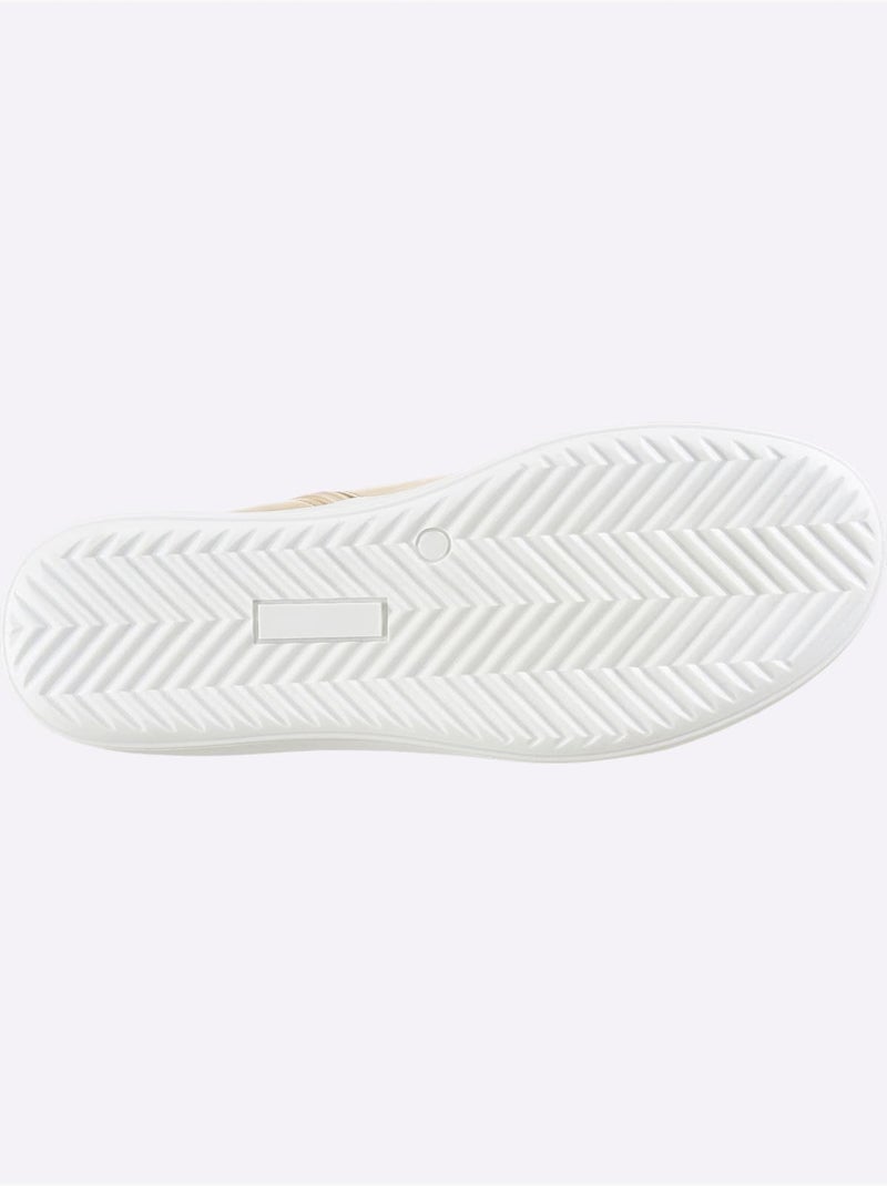 Chaussures à Lacets Cuir Nappa De Vache - Taille Standard - Helline Crème - Kiabi