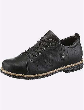 Chaussures à lacets cuir nappa de vache - taille standard - helline