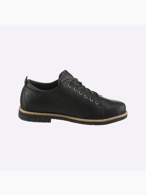 Chaussures à lacets cuir nappa de vache - taille standard - helline - Kiabi Chaussures à lacets cuir nappa de vache - taille standard - helline - Kiabi