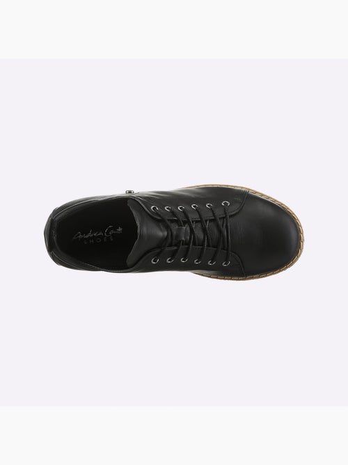 Chaussures à lacets cuir nappa de vache - taille standard - helline - Kiabi Chaussures à lacets cuir nappa de vache - taille standard - helline - Kiabi