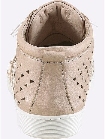 Chaussures à Lacets Cuir Nappa De Vache - Taille Standard - Helline