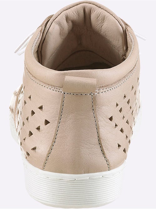 Chaussures à Lacets Cuir Nappa De Vache - Taille Standard - Helline - Kiabi