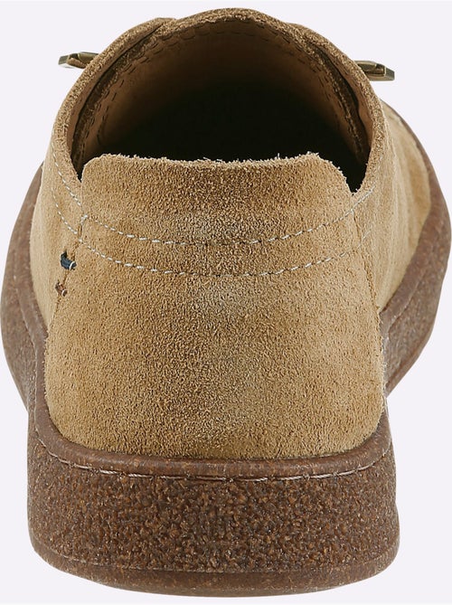 Chaussures à Lacets Cuir Velours De Vache. - Taille Standard - Helline - Kiabi