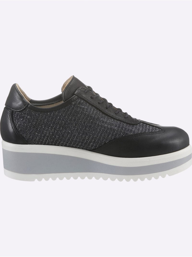 Chaussures à Lacets De Fabrication Espagnole - Taille Standard - Helline Noir - Kiabi