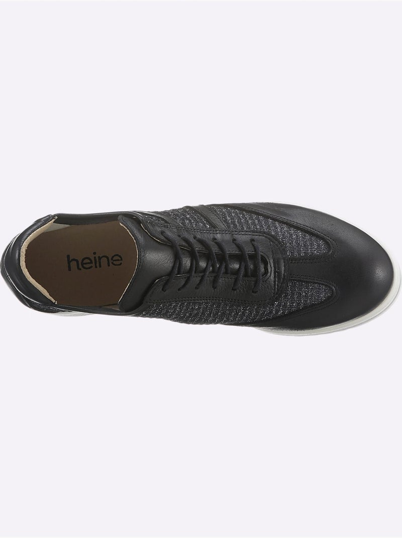 Chaussures à Lacets De Fabrication Espagnole - Taille Standard - Helline Noir - Kiabi