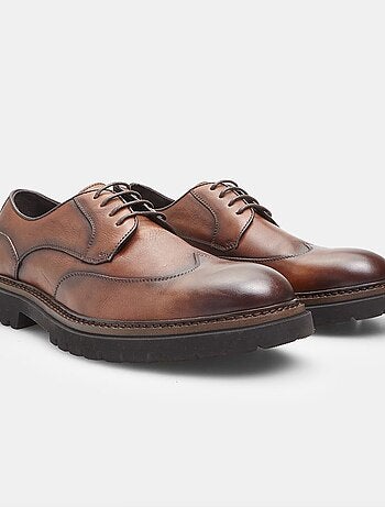 Chaussures à lacets Derby en Cuir BATA