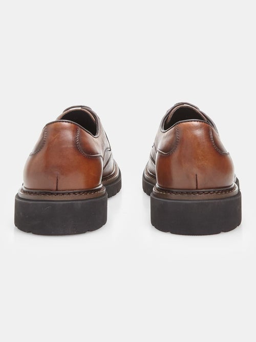 Chaussures à lacets Derby en Cuir  BATA - Kiabi