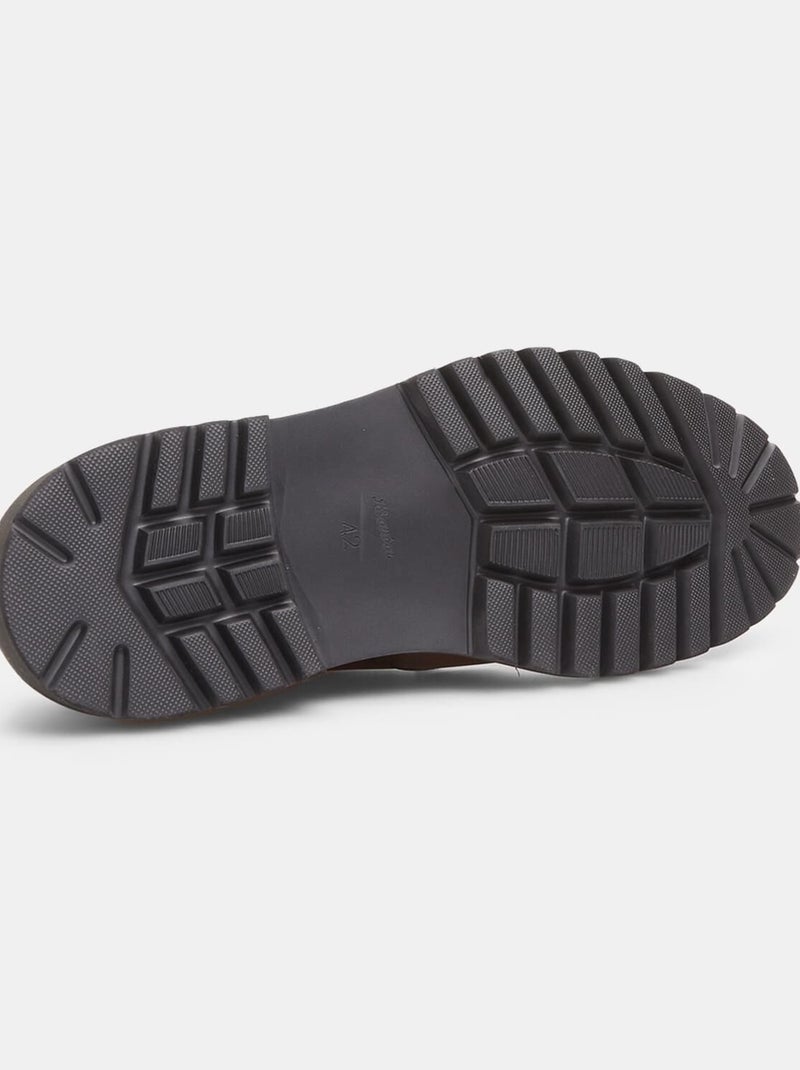 Chaussures à lacets Derby en Cuir  BATA Bronze - Kiabi