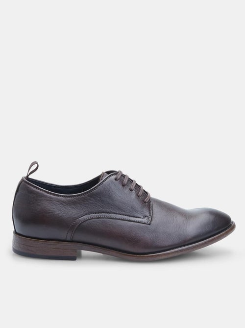 Chaussures à lacets Derby en Cuir  BATA - Kiabi