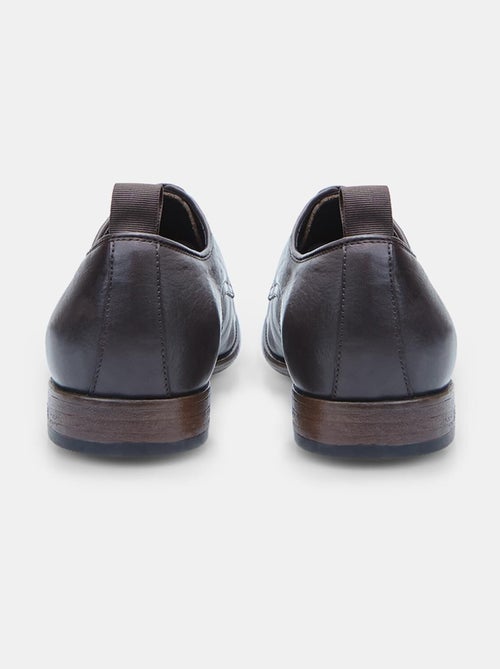 Chaussures à lacets Derby en Cuir  BATA - Kiabi